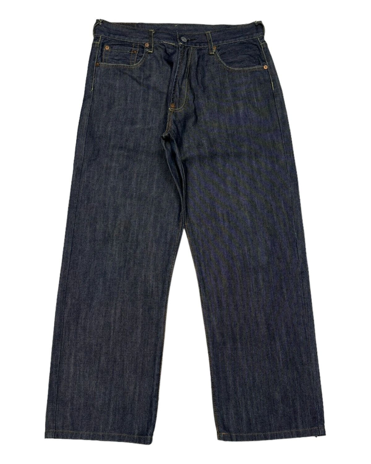 Japanese Brand VINTAGE EVISU JAPAN CUSTOM DAICOCK BAGGY DENIM JEANS Size US 32 / EU 48 - 3 Thumbnail