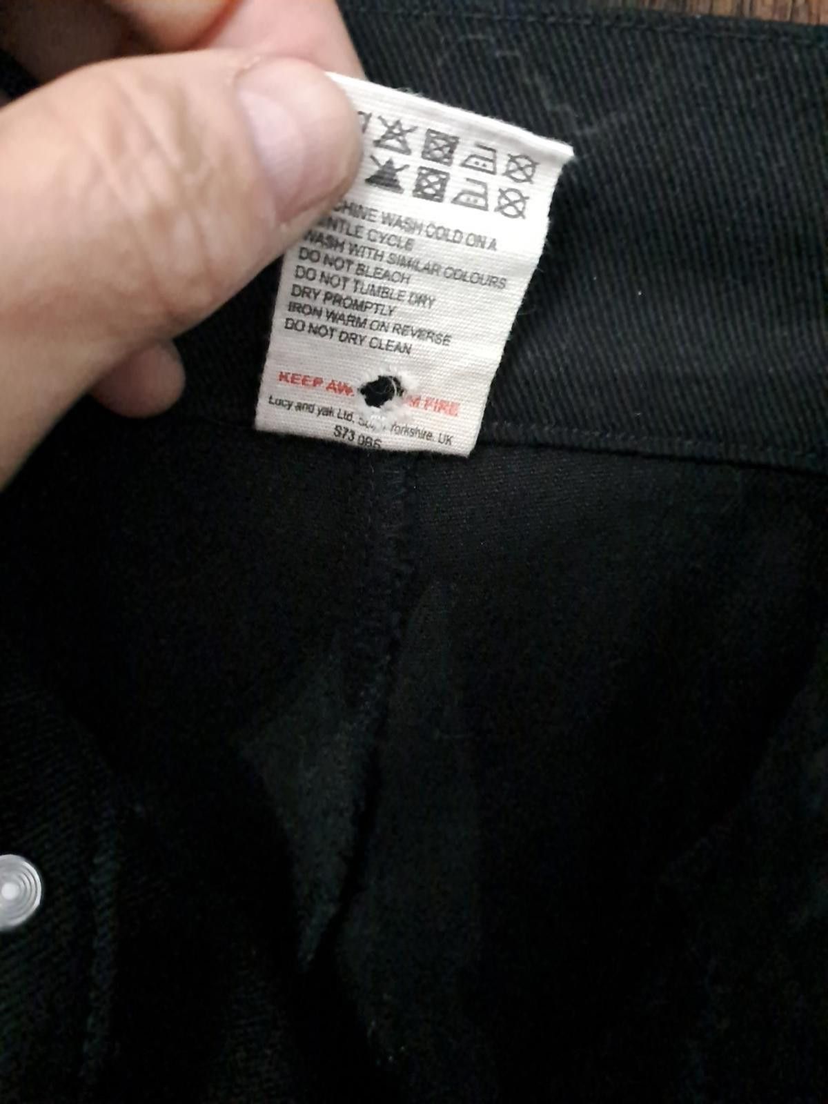 Other Lucy And Yak Addison Cotton Jean Black Size 26/30 High Waist Size 26" / US 2 / IT 38 - 5 Thumbnail