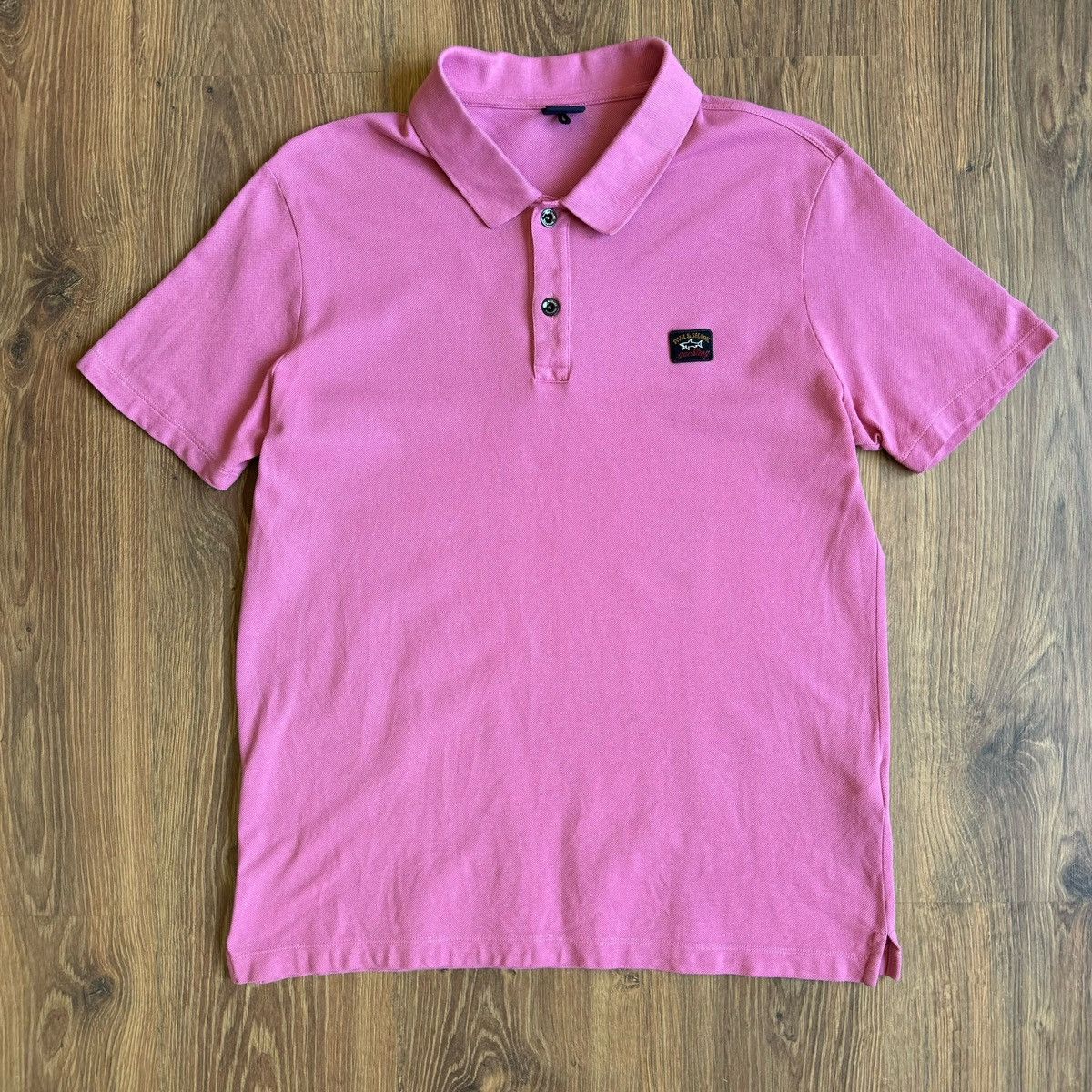 Paul & Shark Paul&Shark Polo Shirt Men’s Large L Pink Made In Italy Size US L / EU 52-54 / 3 - 1 Thumbnail
