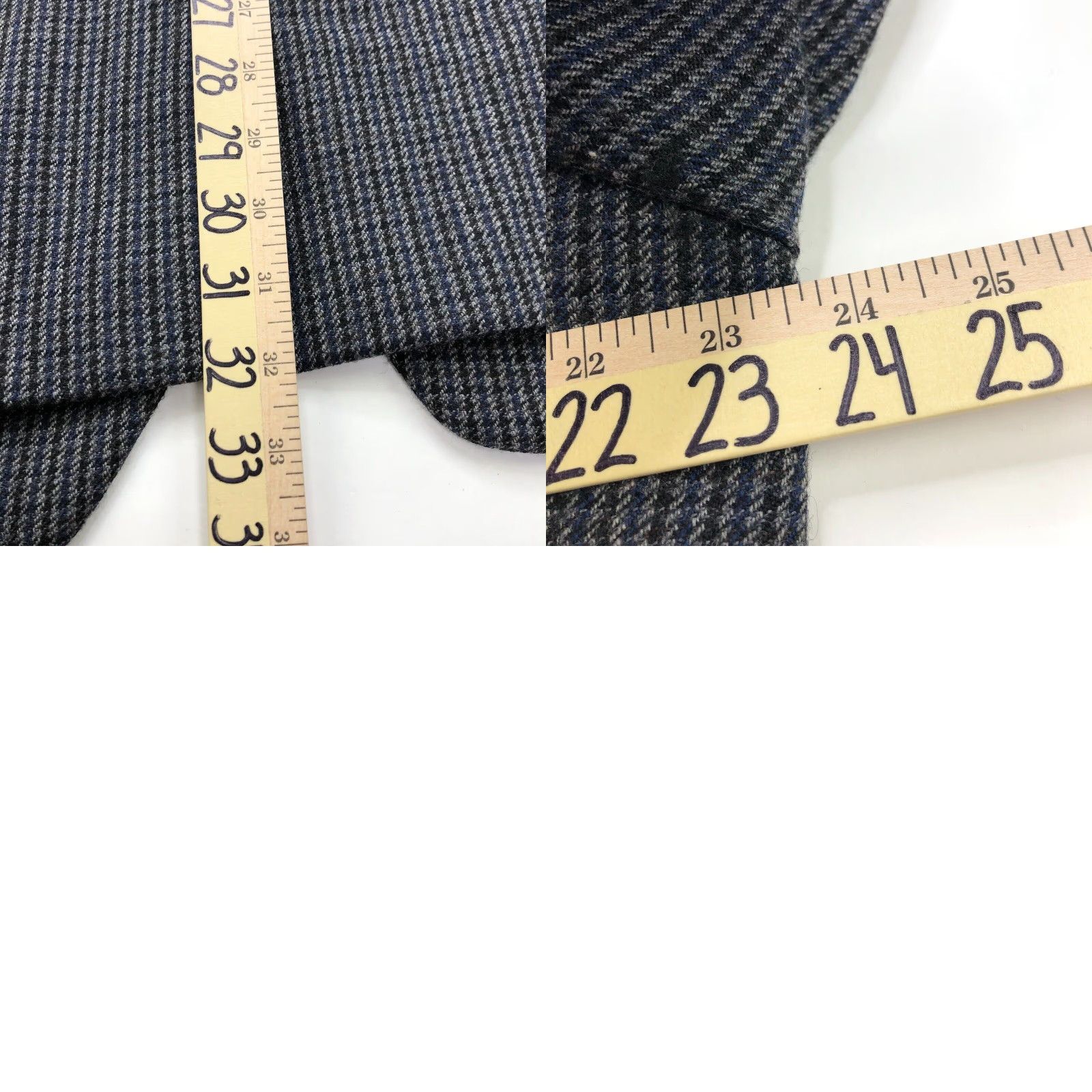 Chaps Chaps 46L Houndstooth 100% Wool Two Button Suit Sport Coat Jacket Shirt not included Size 46R - 9 Thumbnail