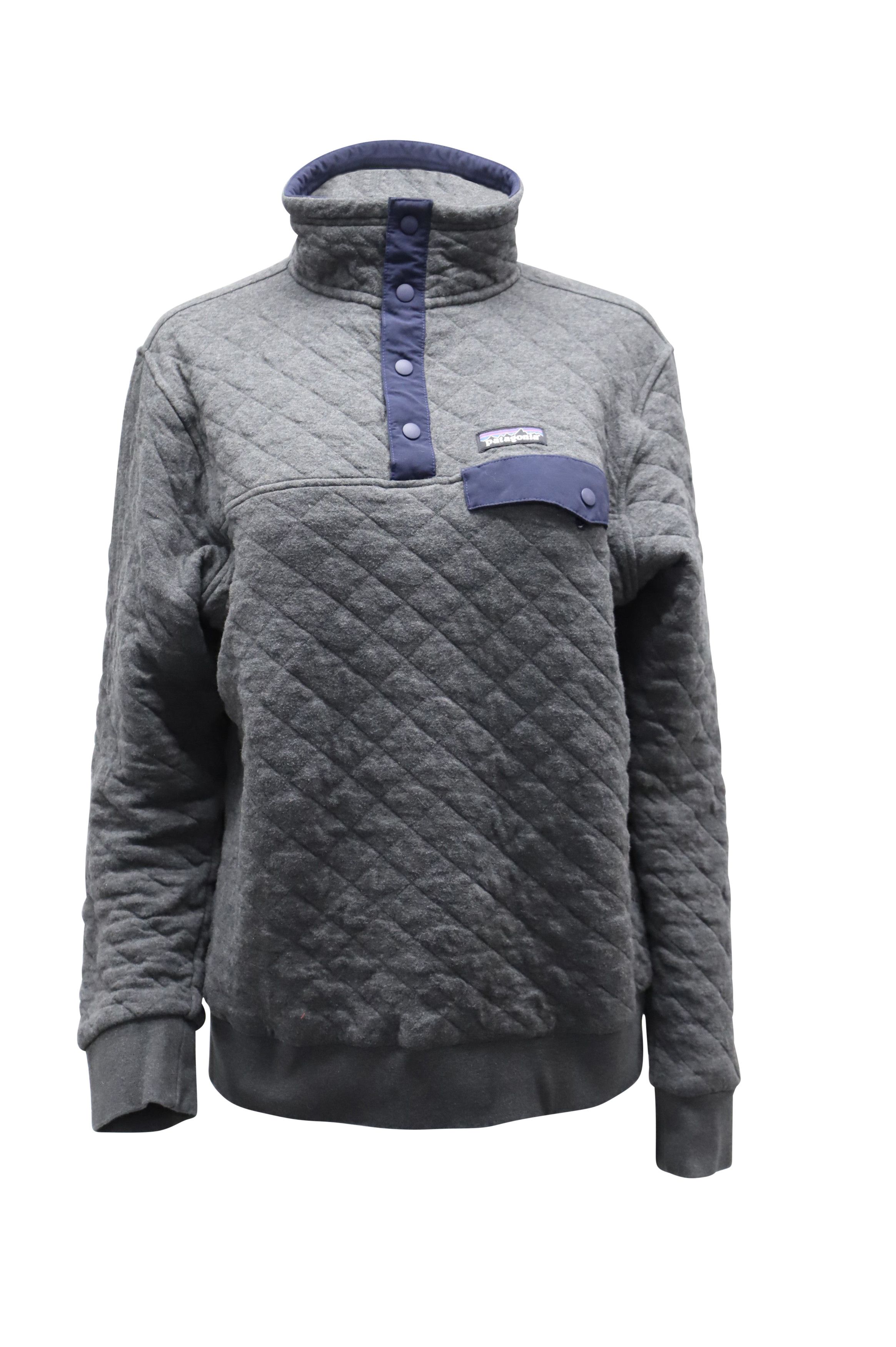 Patagonia Patagonia Quilt Snap-T® Pullover in Grey Cotton Size US XS / EU 42 / 0 - 1 Thumbnail