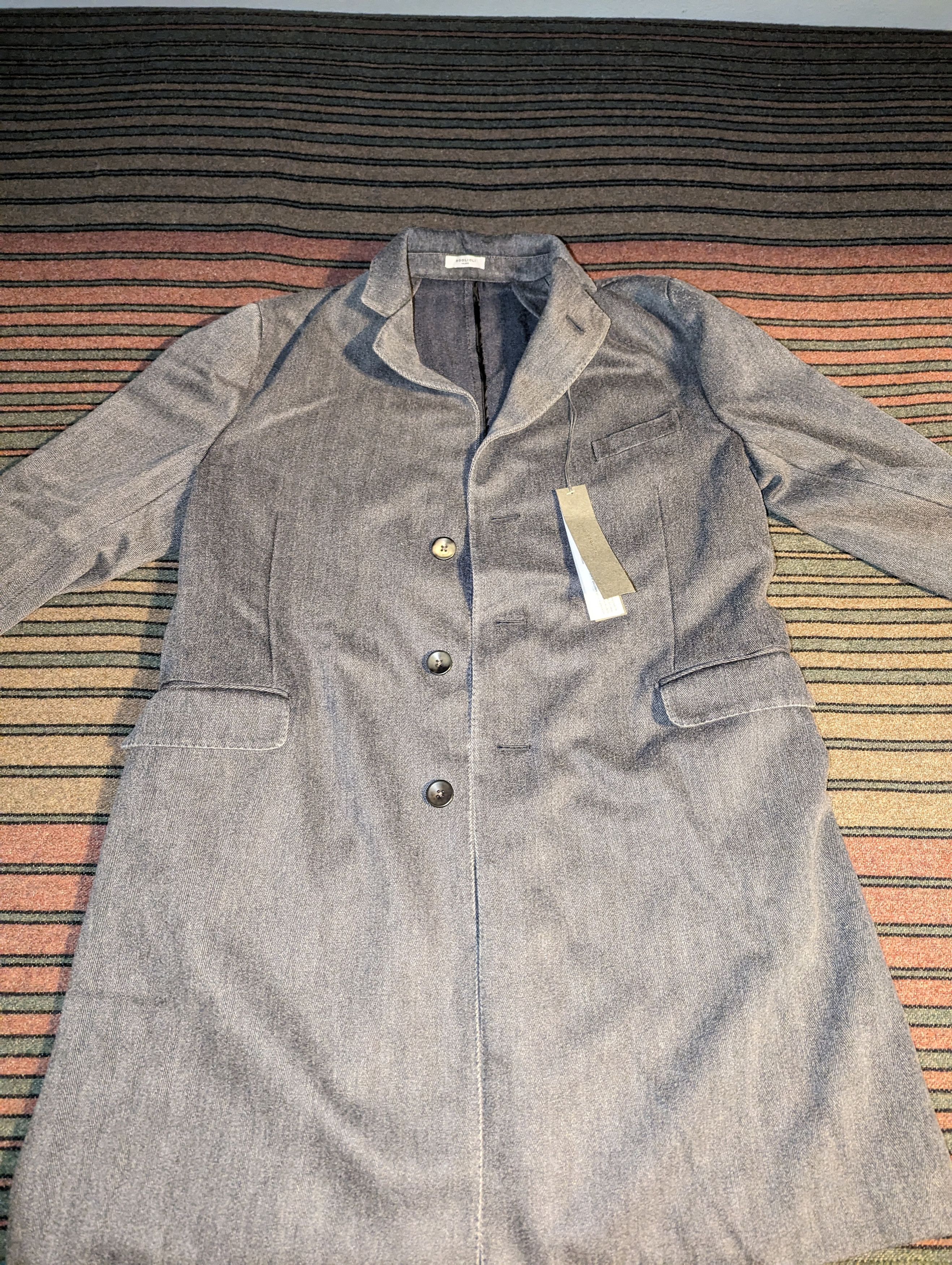 Boglioli Boglioli Virgin Wool Cashmere Coat Size US L / EU 52-54 / 3 - 1 Thumbnail