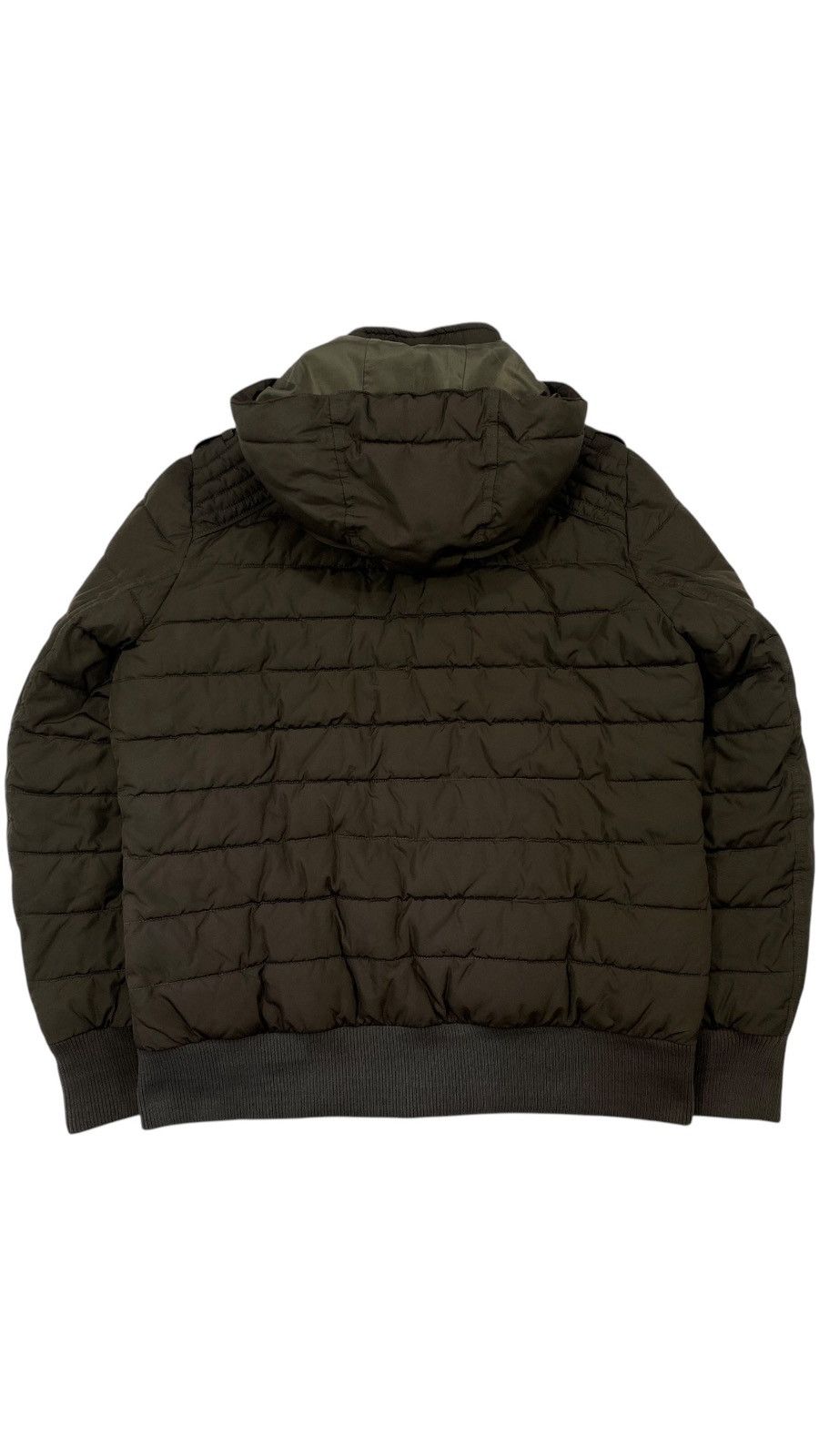 Barbour Barbour UK Short Bomber Jacket Quilted Insulated Size L / US 10 / IT 46 - 4 Thumbnail