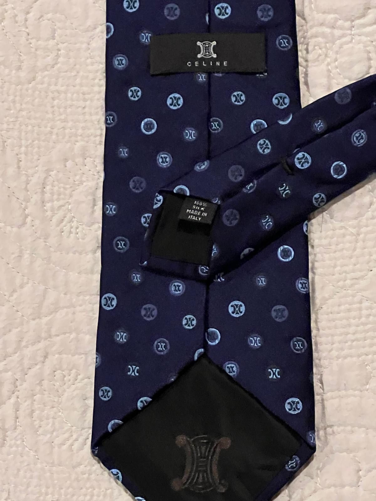 Celine Celine exclusive long dense silk tie Size ONE SIZE - 3 Thumbnail