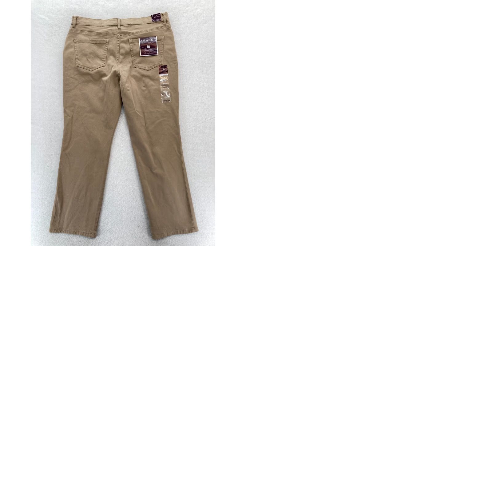 Gloria Vanderbilt Gloria Vanderbilt Amanda Jeans Women's 16 Brown Denim Tapered Leg Classic Pants Jeans Size 25" / US 0 / IT 36 - 9 Thumbnail