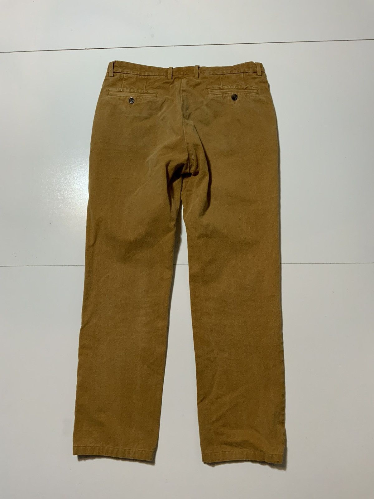 Spier & Mackay Spier & Mackay Slim Premium Cotton Canvas Chino Khaki Pants Size US 34 / EU 50 - 3 Thumbnail