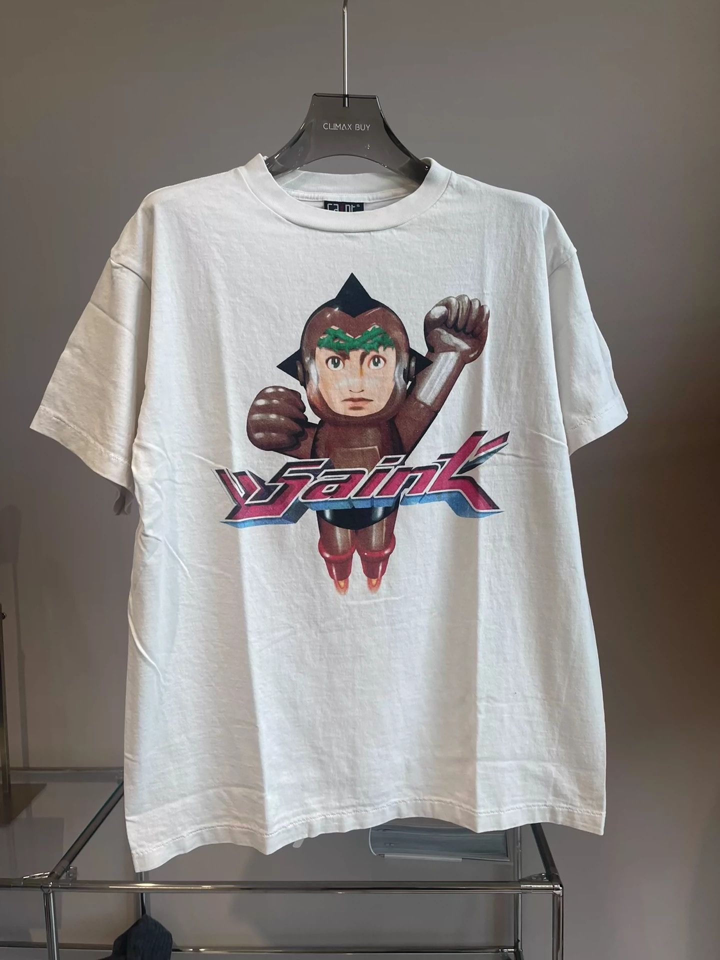 【SAINT MICHAEL】SWSS TEE ASTRO WHITE Saint Michael x Sean Wotherspoon Astro Distant Times Freaks