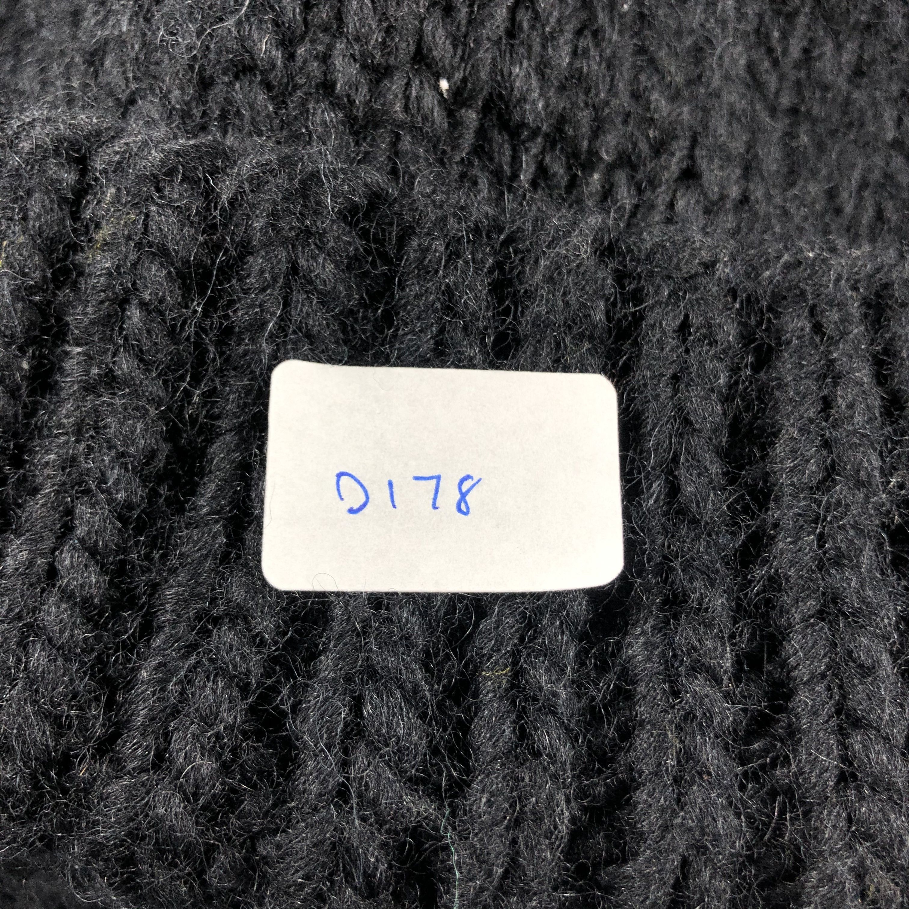 Other × Vintage Unknown Ribbed Knit Beanie Snow Hat Snow Cap -D178 Size ONE SIZE - 6 Thumbnail