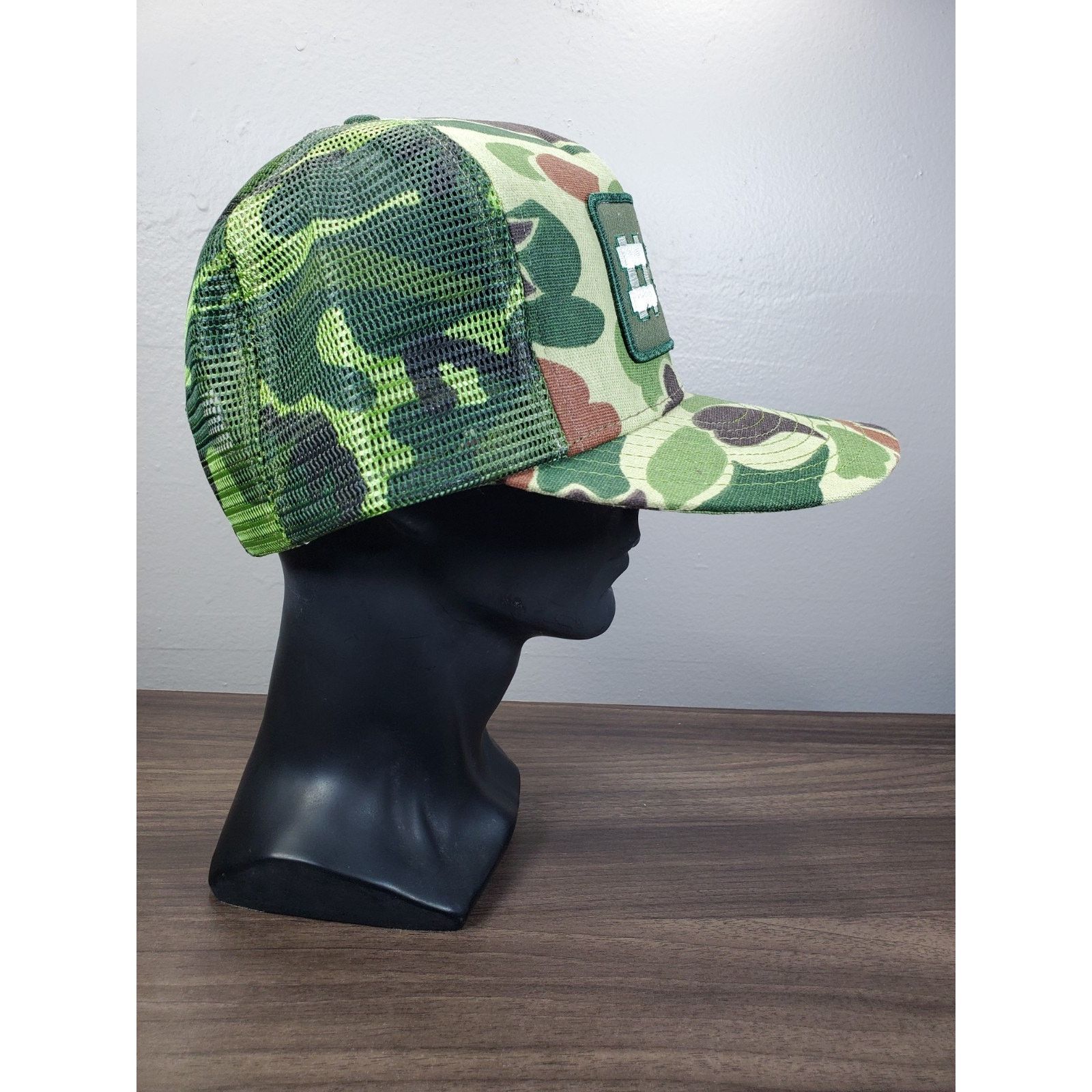 Vintage Robert L Fleming Co Trucker Hat Snapback Cap Hunting Camo Size ONE SIZE - 6 Thumbnail