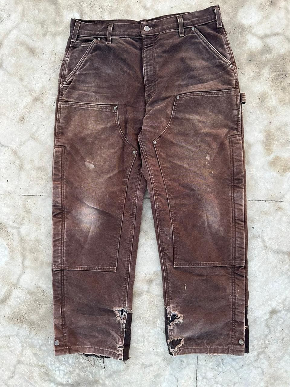 Carhartt × Vintage Vintage Carhartt double knee B194 DKB Front Zip Size US 36 / EU 52 - 5 Thumbnail