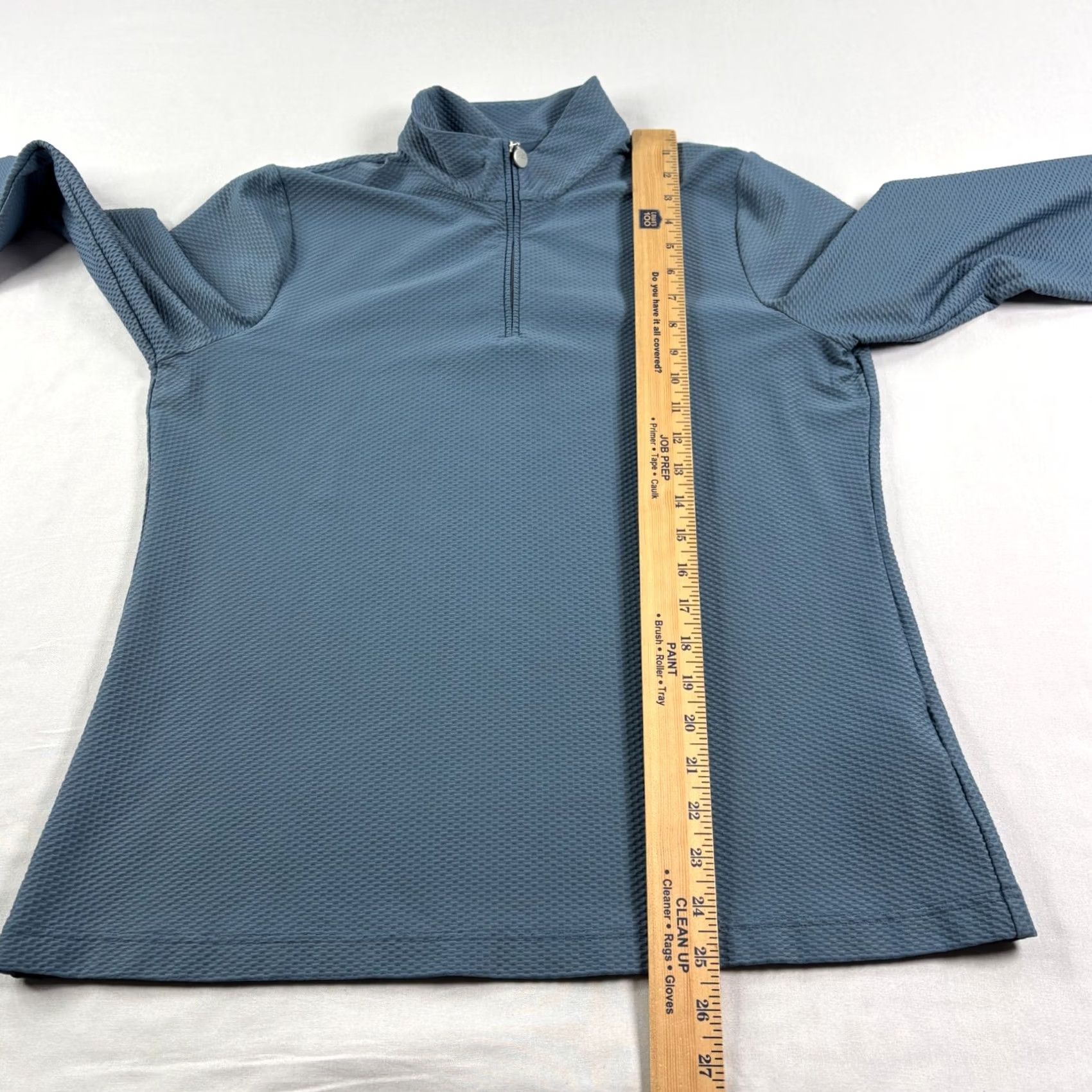 KJUS Kjus Shirt Womens XL Blue Golf Pullover Seoul Midlayer 1/2 Zip Performance Nike Size XL / US 12-14 / IT 48-50 - 6 Thumbnail