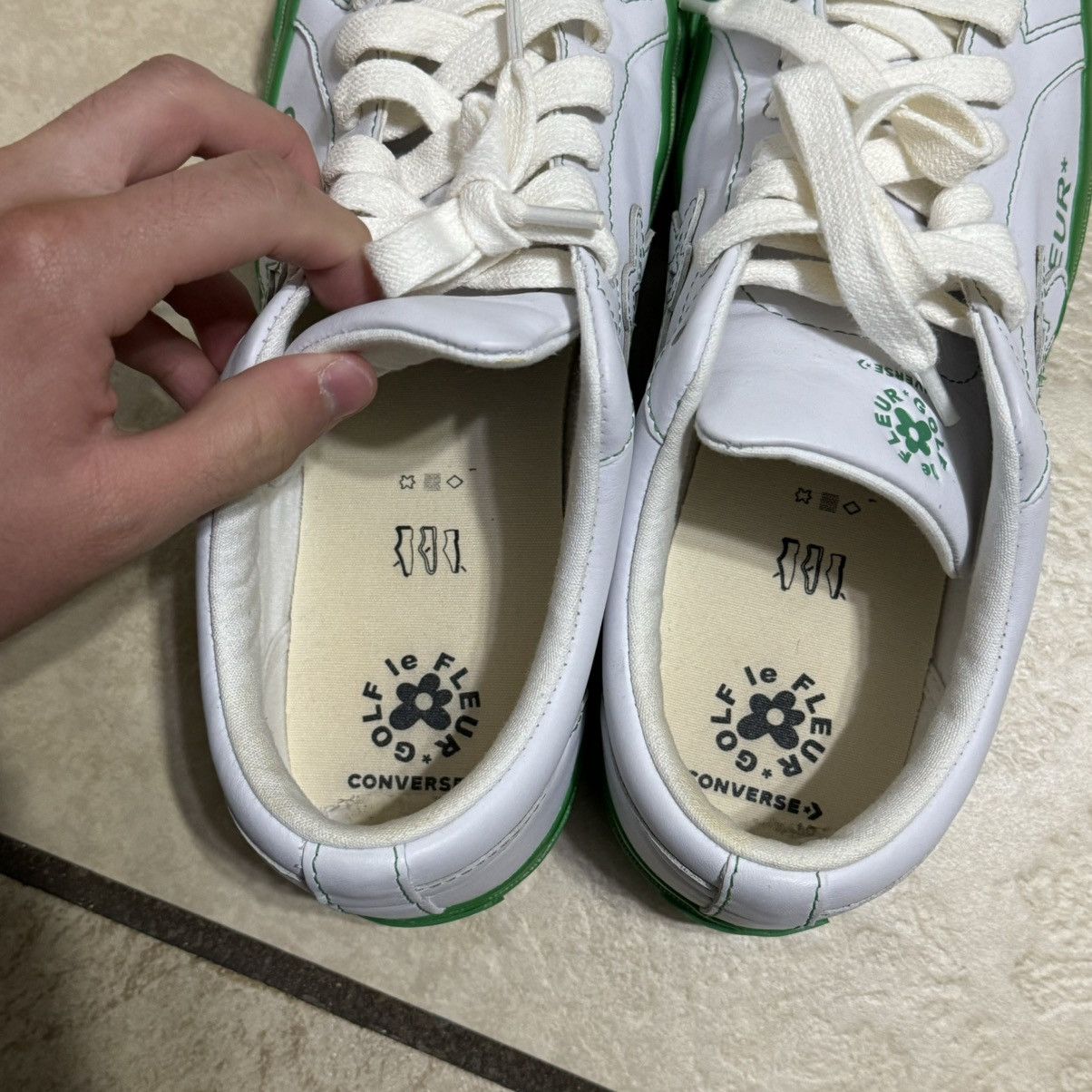 Converse Converse Golf Le Fleur One Star Ox Kelly Green Size US 10.5 / EU 43-44 - 7 Thumbnail