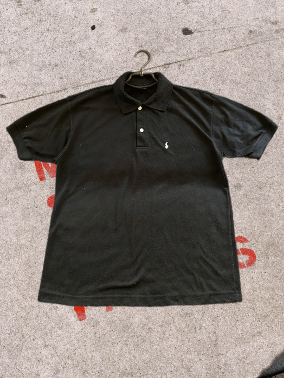 Polo Ralph Lauren × Ralph Lauren × Vintage Polo Ralph Lauren Vintage Tee Logo Drill Size US L / EU 52-54 / 3 - 1 Thumbnail