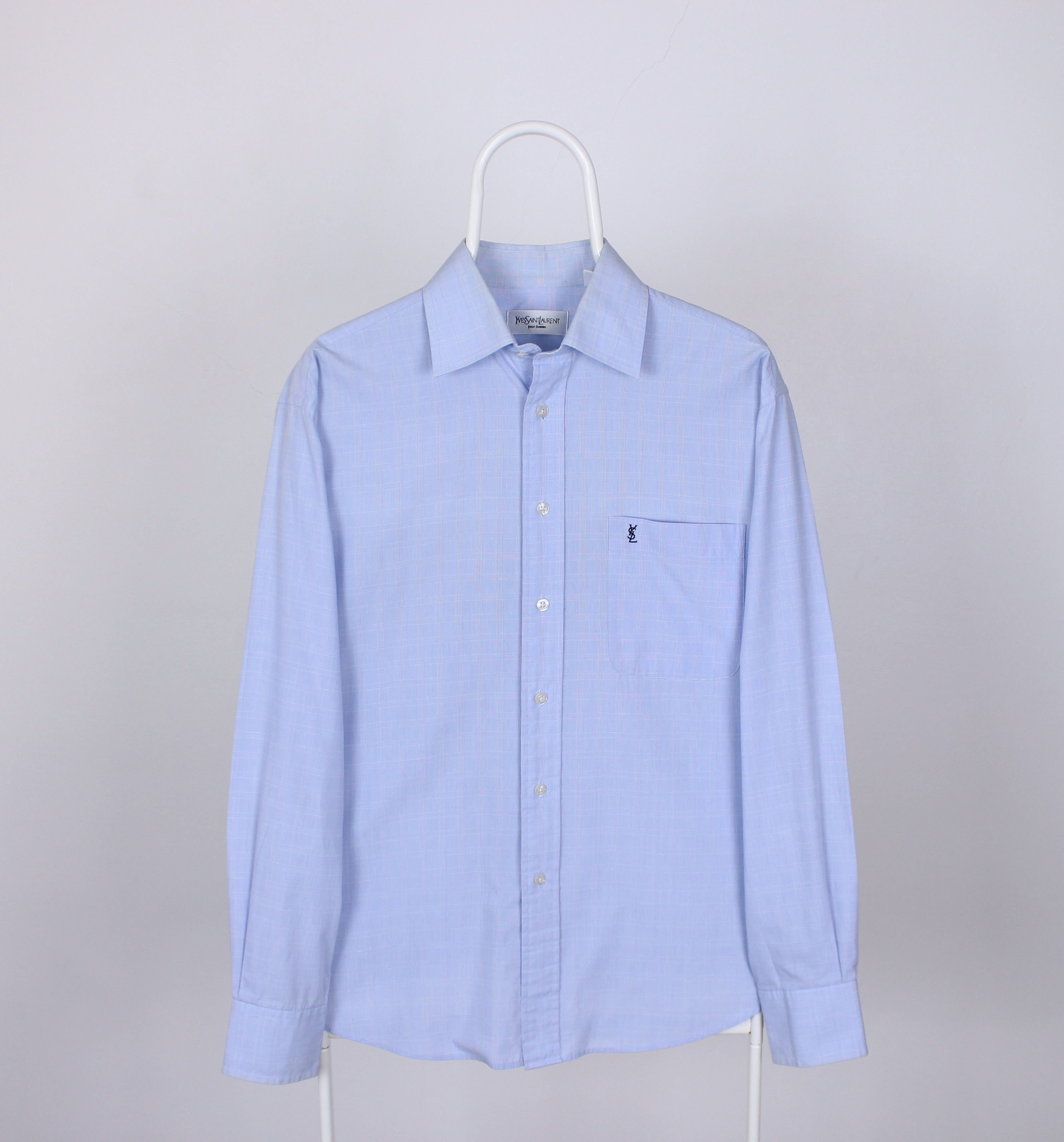 Yves Saint Laurent Yves Saint Laurent YSL shirt men button ups M Size US M / EU 48-50 / 2 - 11 Thumbnail