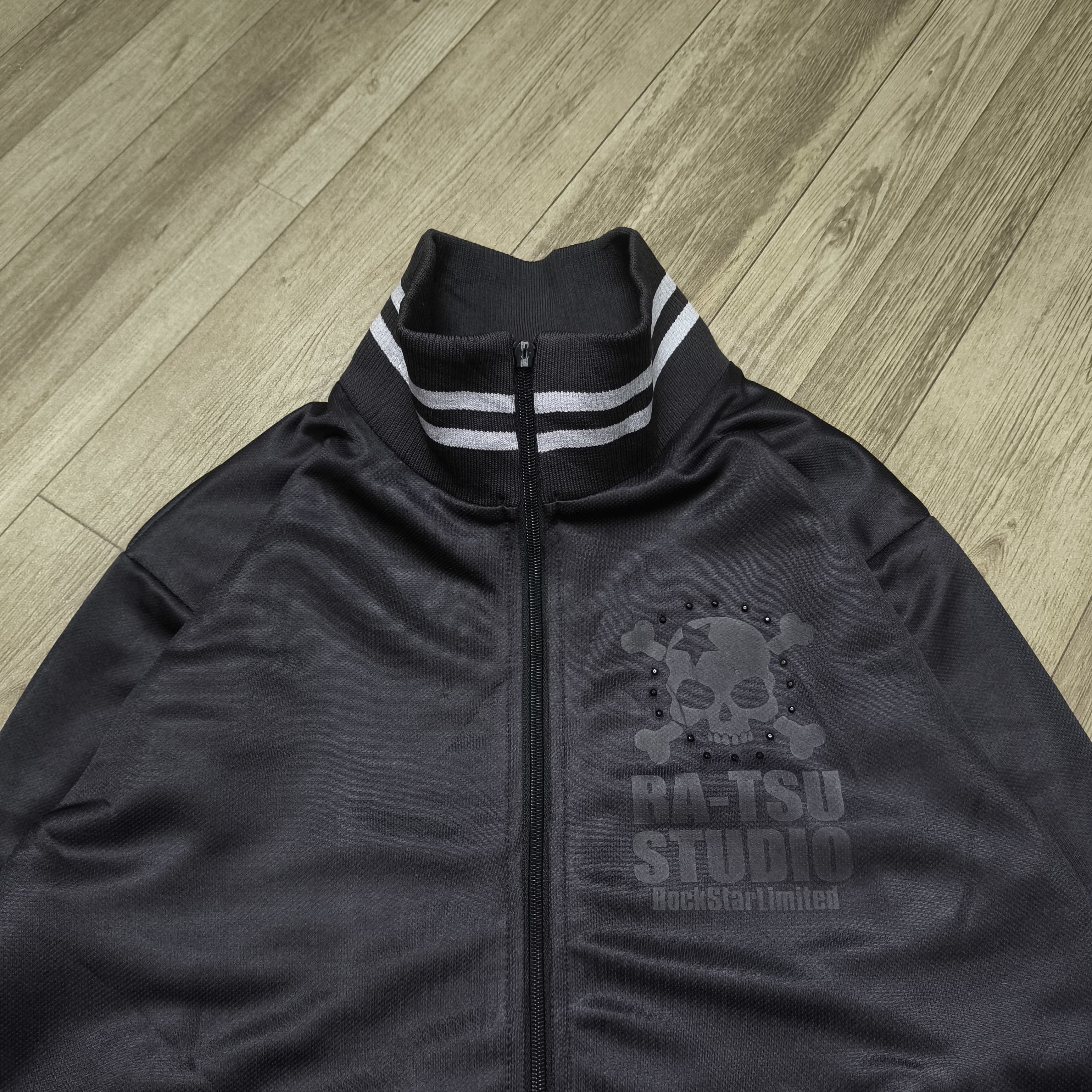 Tornado Mart Batsu Studio Skull Art Rock Stlye Zipp Jacket Size US S / EU 44-46 / 1 - 3 Thumbnail