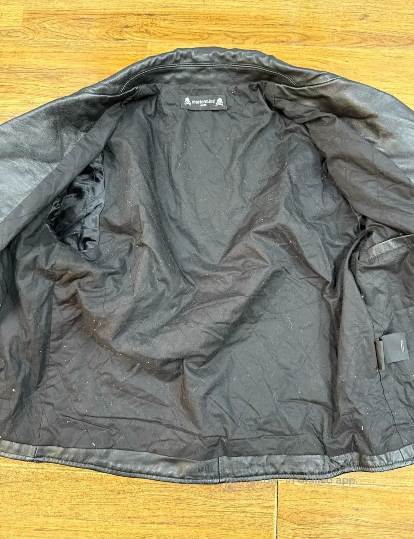 Mastermind Japan Mastermind Japan Leather Motorcycle Jacket. Size US S / EU 44-46 / 1 - 3 Thumbnail