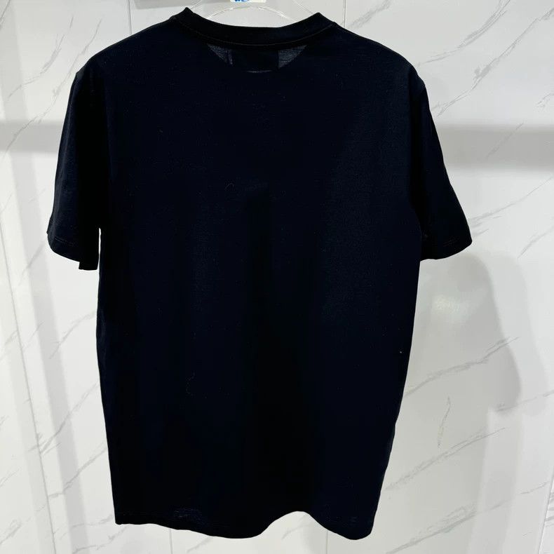 Prada Prada Black leather logo short sleeves 2501-Nextarrow Size S / US 4 / IT 40 - 2 Thumbnail