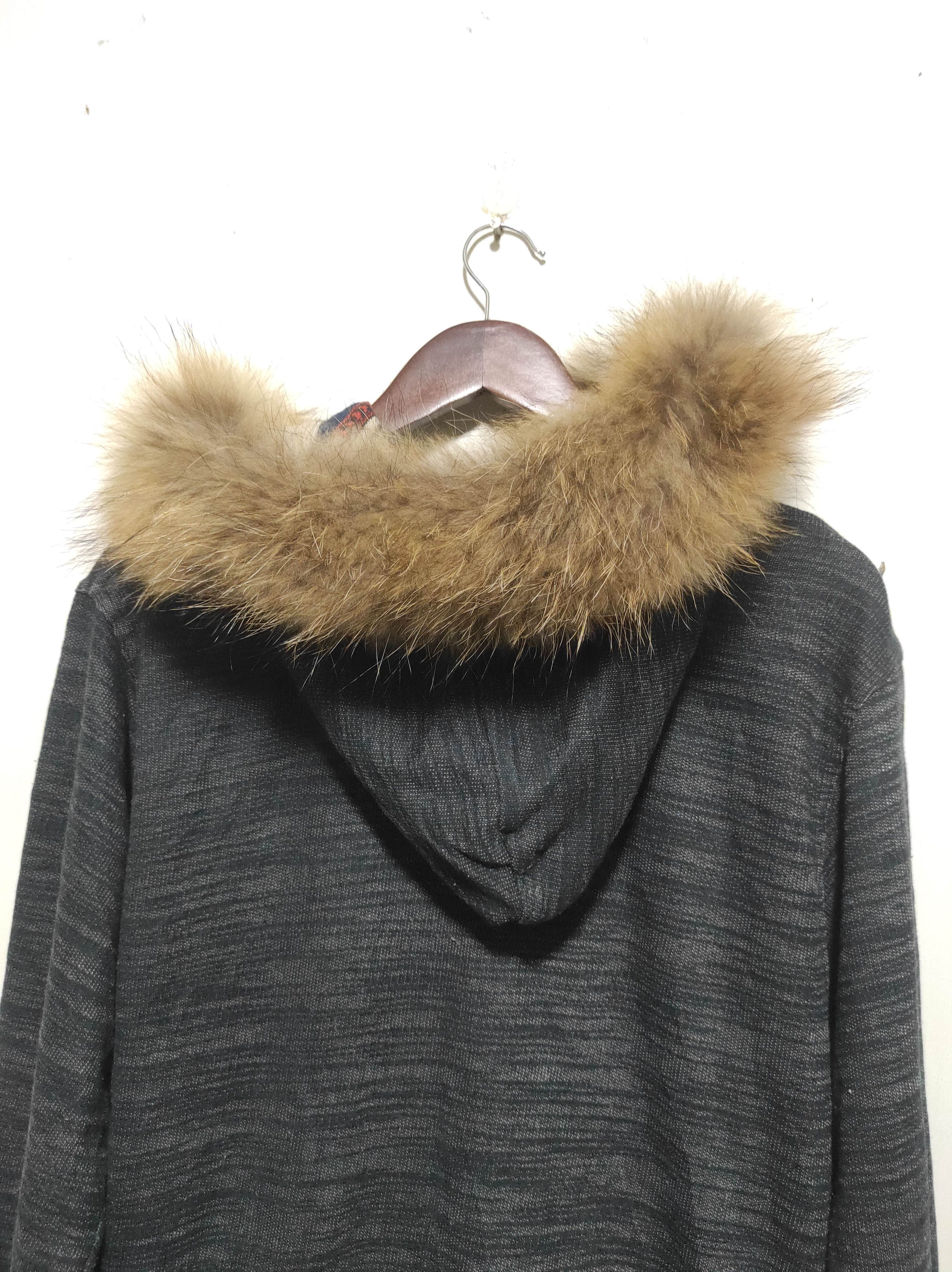 Hysteric Glamour POWER TO THE PEOPLE Zip Fur Hoodie IfSixWasNine LGB style Size US L / EU 52-54 / 3 - 12 Thumbnail