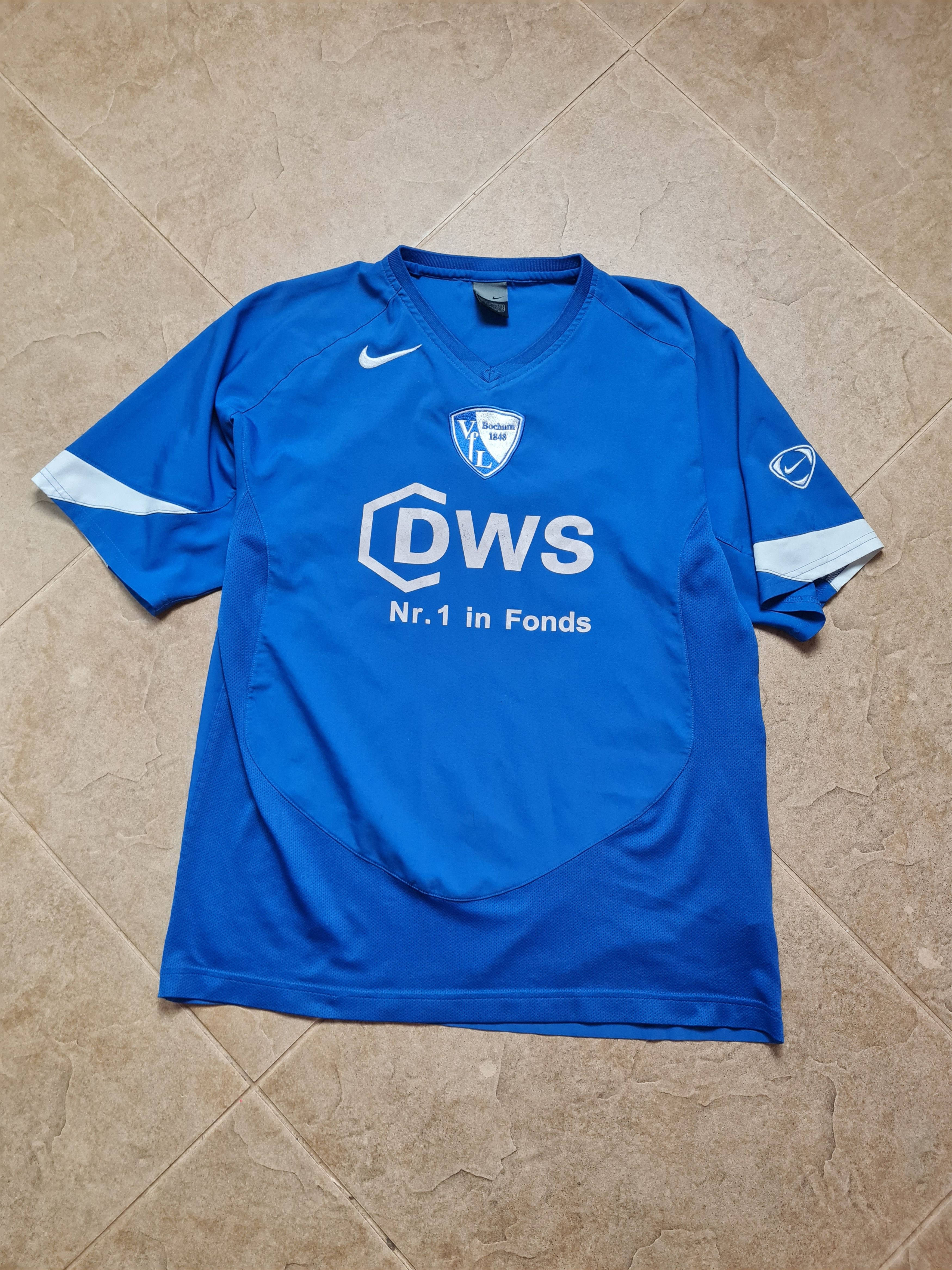 Nike NIKE VFL Bochum 2005/2006 Home Blue Shirt Size M Size US M / EU 48-50 / 2 - 1 Thumbnail