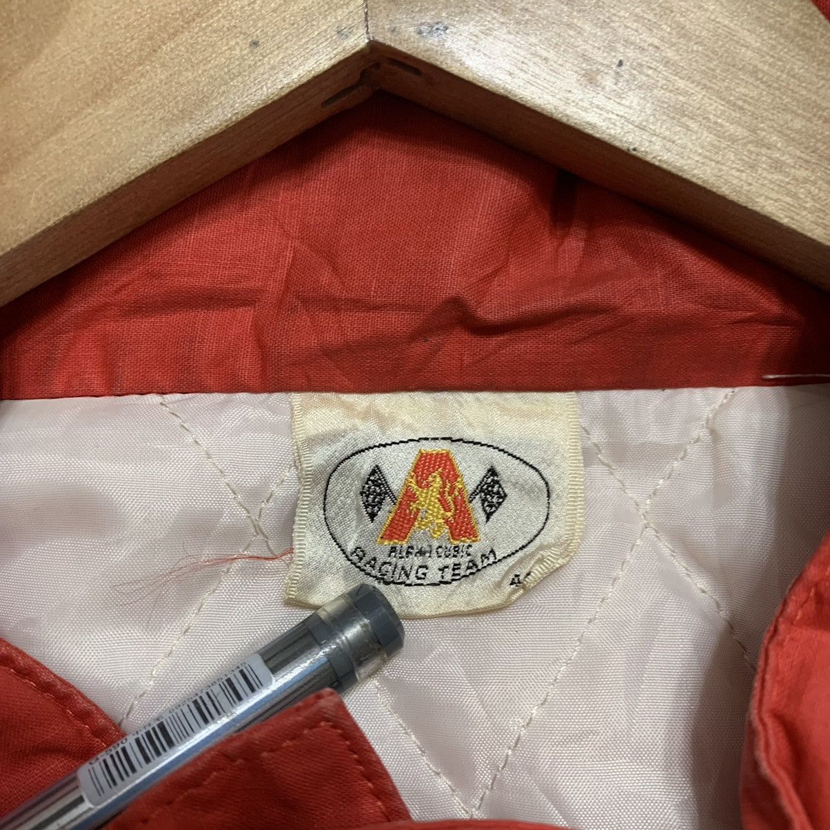 Japanese Brand Vintage Alpha Cubic Racing Team Motorcycle Jacket Size US L / EU 52-54 / 3 - 10 Thumbnail