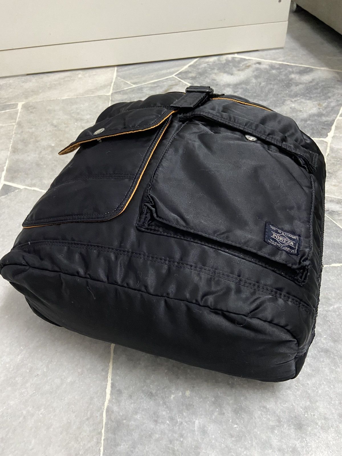 Japanese Brand Vintage Porter Tanker Backpack Size ONE SIZE - 5 Thumbnail