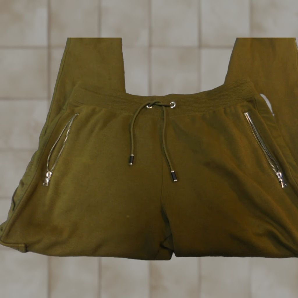 Vintage INC International Concepts Mens Sweatpants M Straight Green Loose Warm Casual Regular Pants Size US 28 / EU 44 - 1 Thumbnail