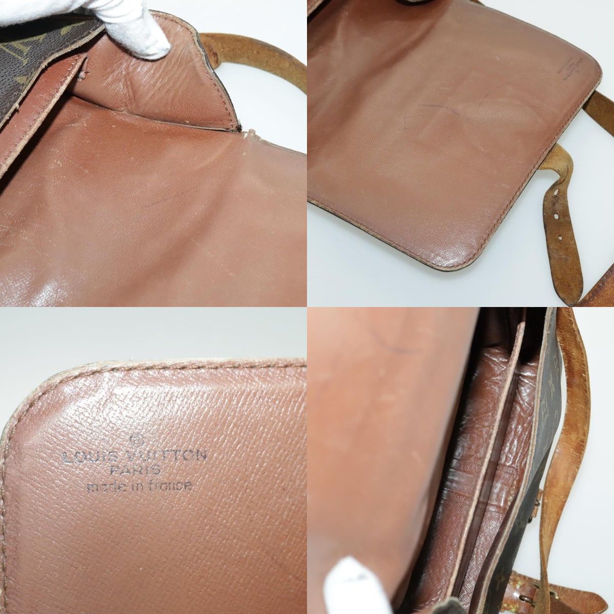 Louis Vuitton LOUIS VUITTON Monogram Cartouchiere MM Shoulder Bag M51253 Size ONE SIZE - 13 Thumbnail