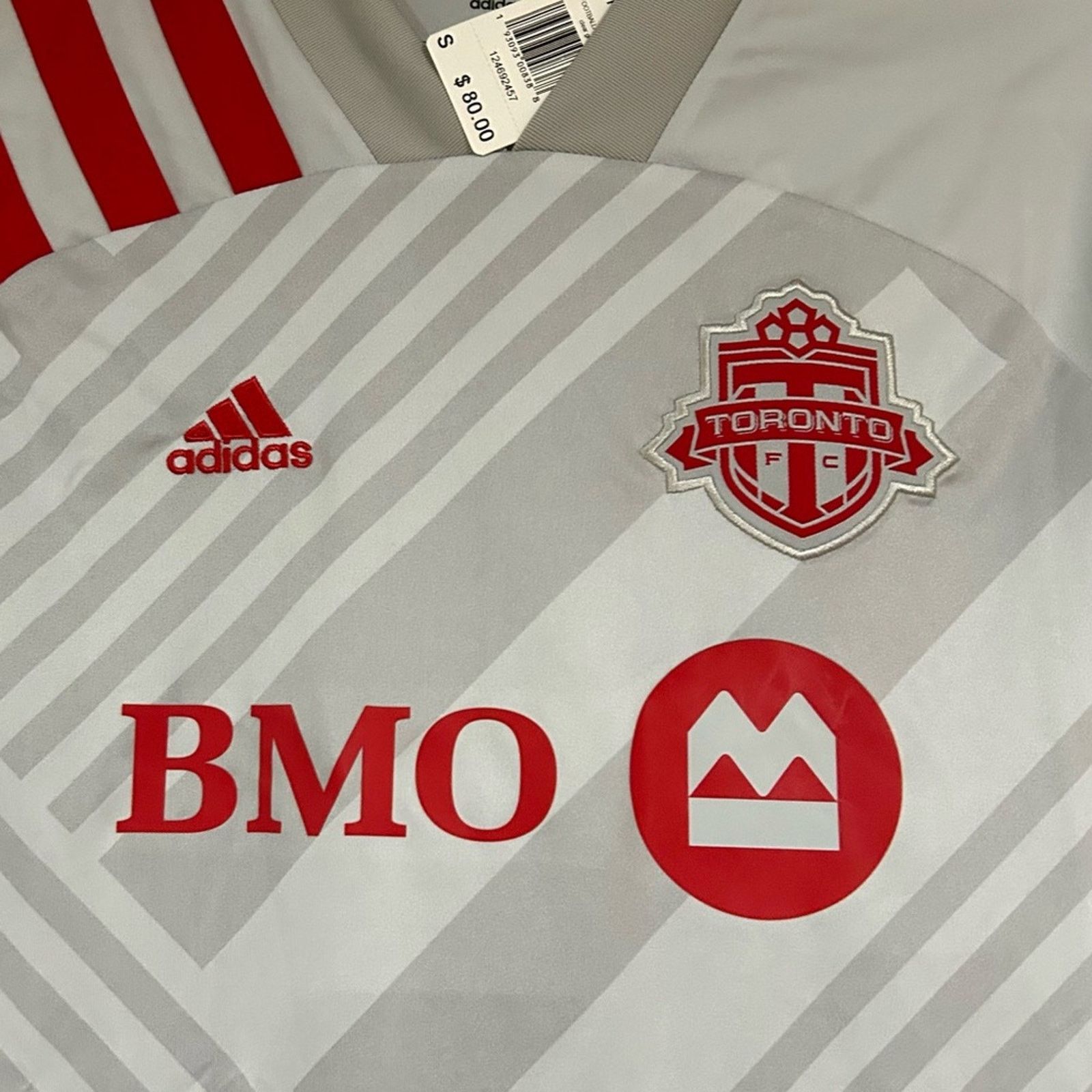 Adidas Adidas MLS Toronto FC Soccer Jersey Size S / US 4 / IT 40 - 2 Thumbnail