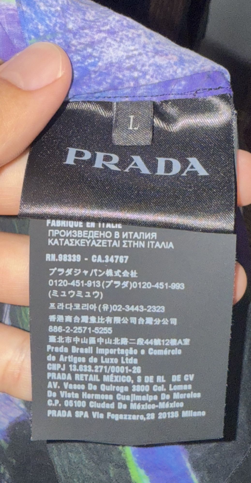 Prada Prada Impossible True Love shirt Size US L / EU 52-54 / 3 - 5 Thumbnail