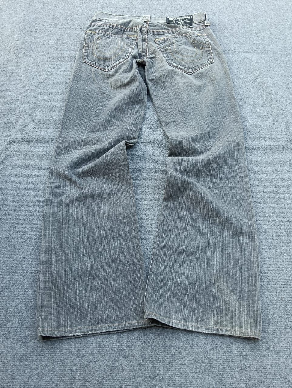 True Religion Distressed True Religion Bootcut Jeans Made in USA Faded. Size US 30 / EU 46 - 2 Thumbnail
