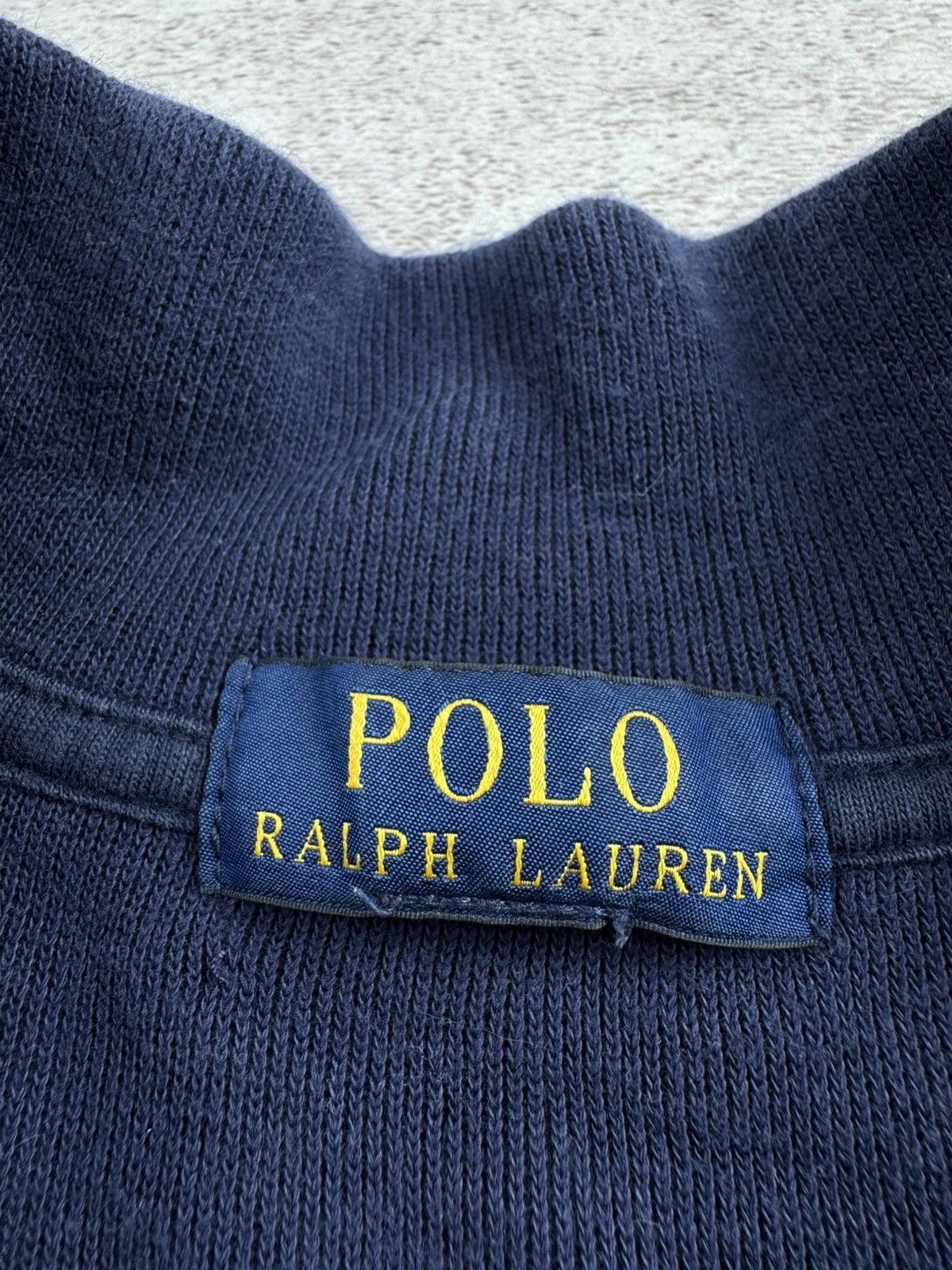 Polo Ralph Lauren Vintage Polo Ralph Lauren PRL Blue Retro 1/3 1/4 Zip Sweatshirt Hoodie Pullover Size US S / EU 44-46 / 1 - 8 Thumbnail