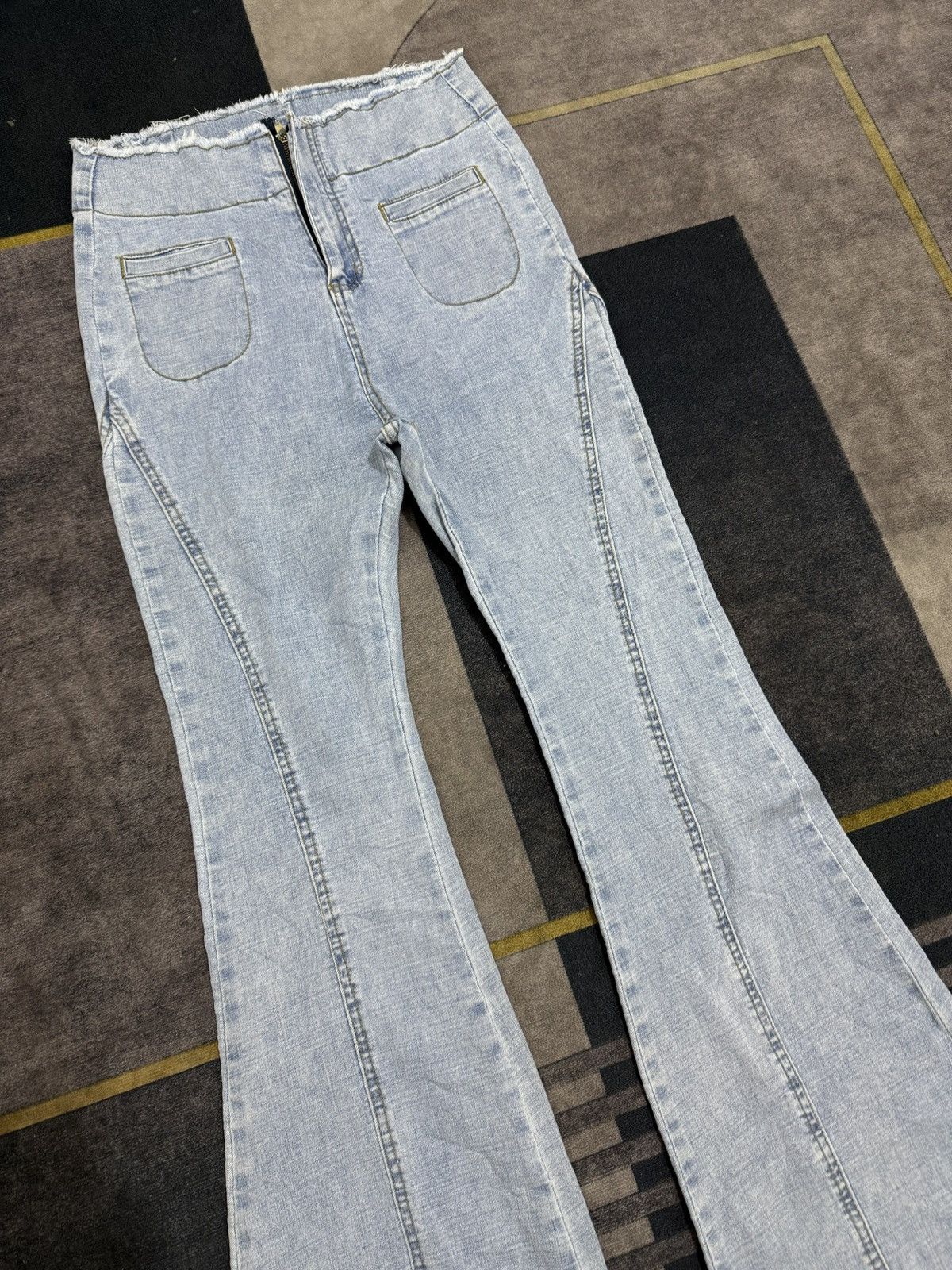 Hysteric Glamour Y2K JEANS IFSIXWASNINE DENIM PANTS Size US 29 - 2 Thumbnail