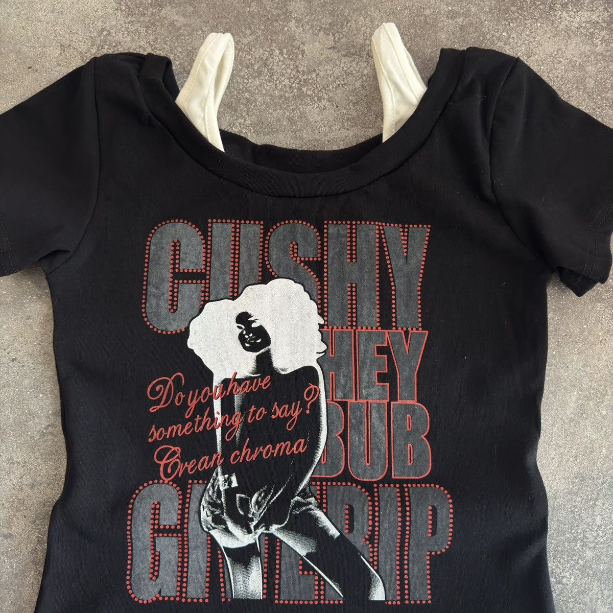 Hysteric Glamour × Japanese Brand × Vintage Amazing Super Sexy Y2K Vintage Glamour T-Shirt Size M / US 6-8 / IT 42-44 - 3 Thumbnail
