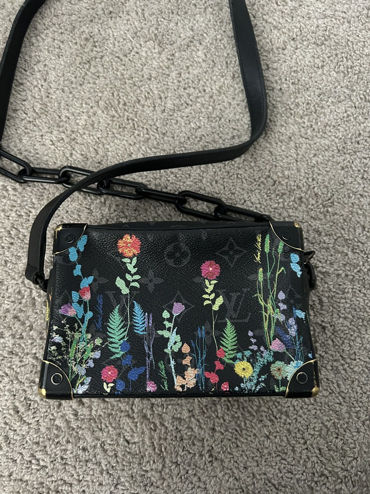 Louis Vuitton Louis Vuitton Mini Soft Trunk Monogram Eclipse Foliage Bag Size ONE SIZE - 10 Thumbnail