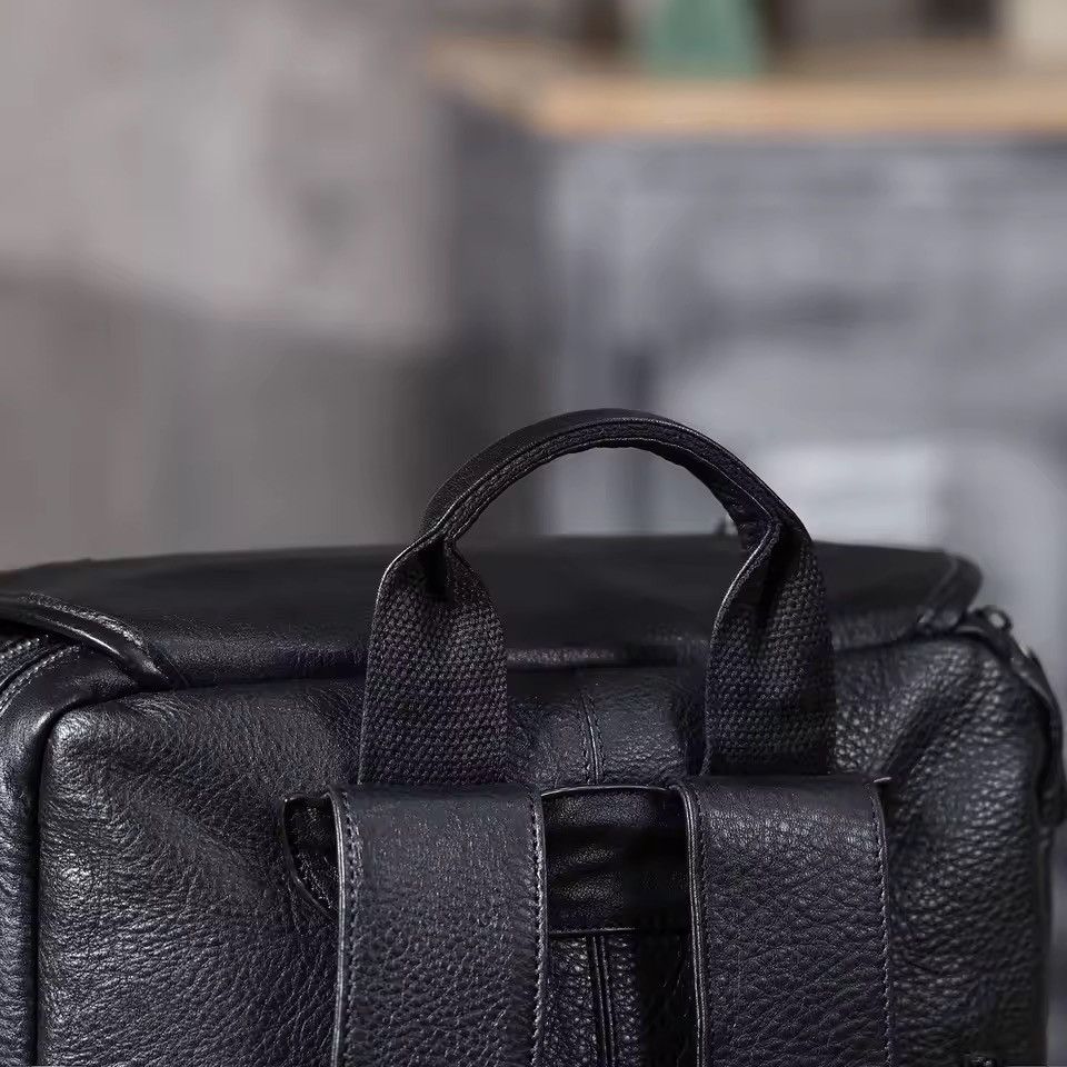 Genuine Leather Casual Genuine Leather Backpack Size ONE SIZE - 9 Thumbnail
