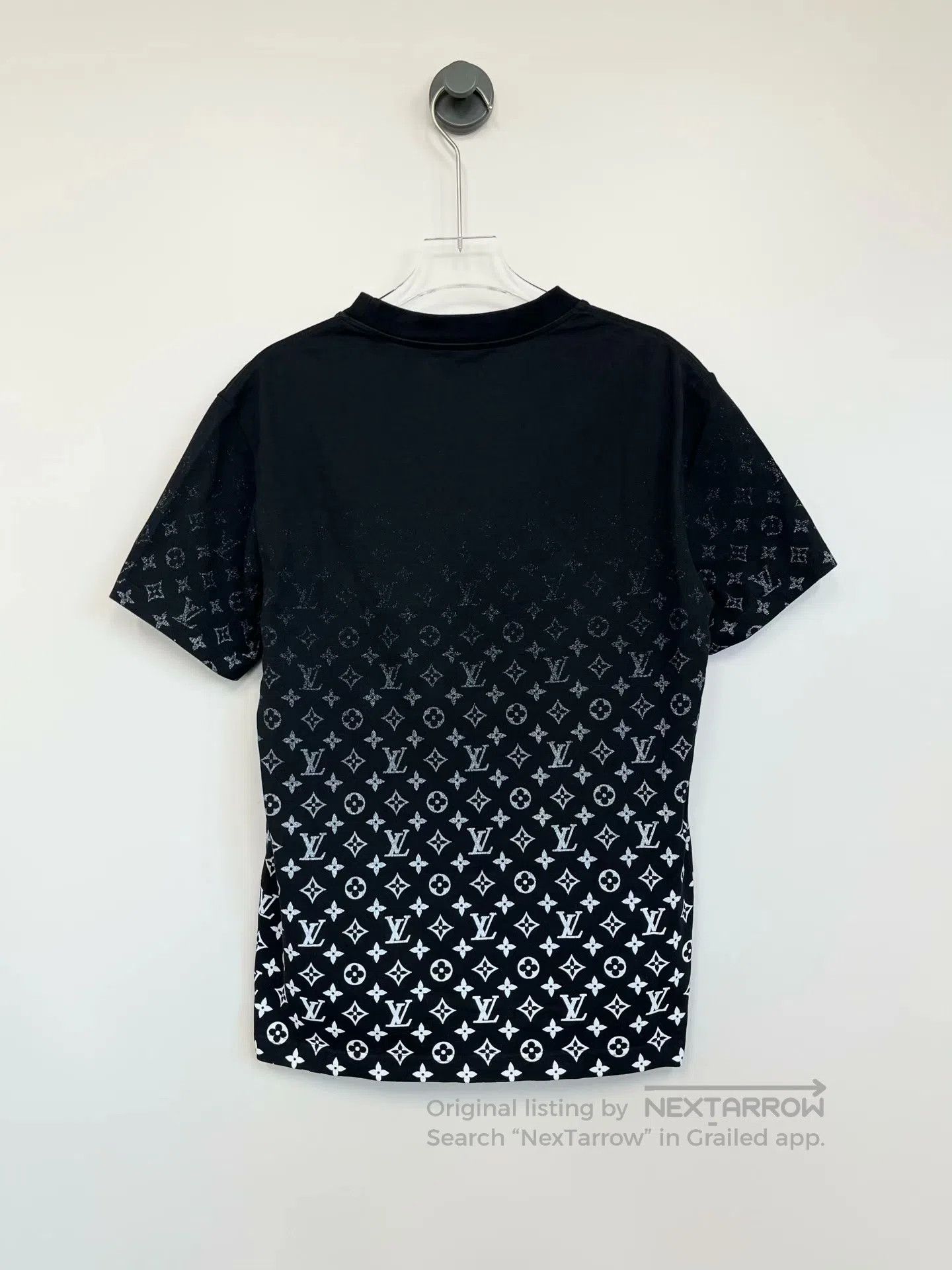 Louis Vuitton Louis Vuitton Black Monogram Gradient Logo Short Sleeve| Size US S / EU 44-46 / 1 - 2 Thumbnail