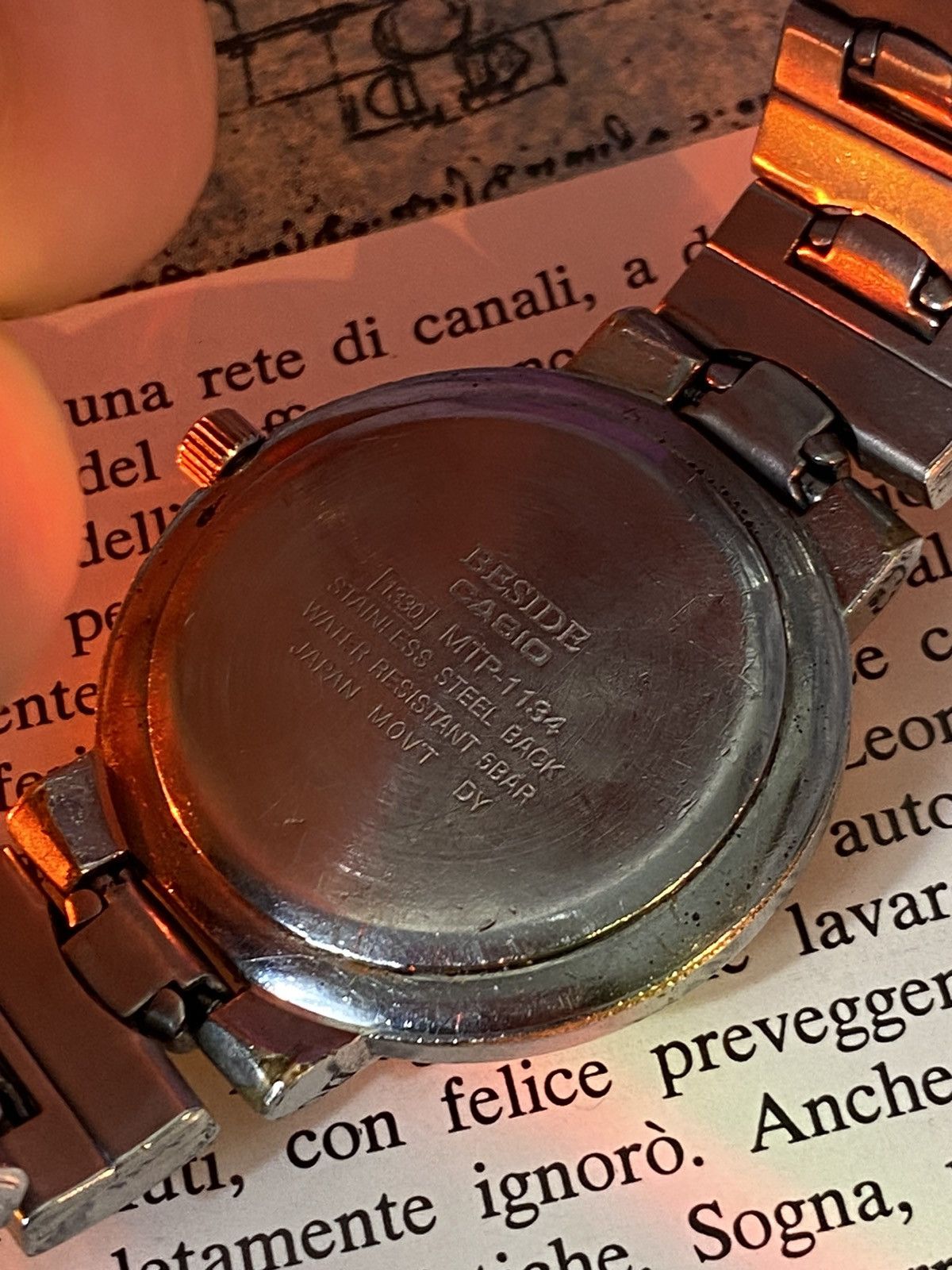 Casio × Jewelry × Vintage Classic Casio Baside MTP 1134 Watch Size ONE SIZE - 7 Thumbnail