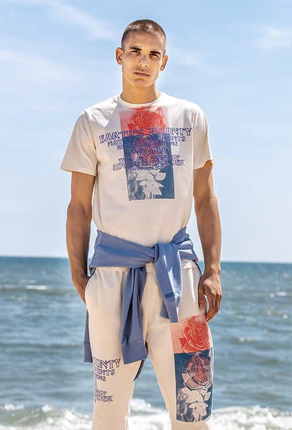 Ovadia & Sons Ovadia & Sons Earths Bounty Tee Cream - Size XL Size US XL / EU 56 / 4 - 1 Thumbnail
