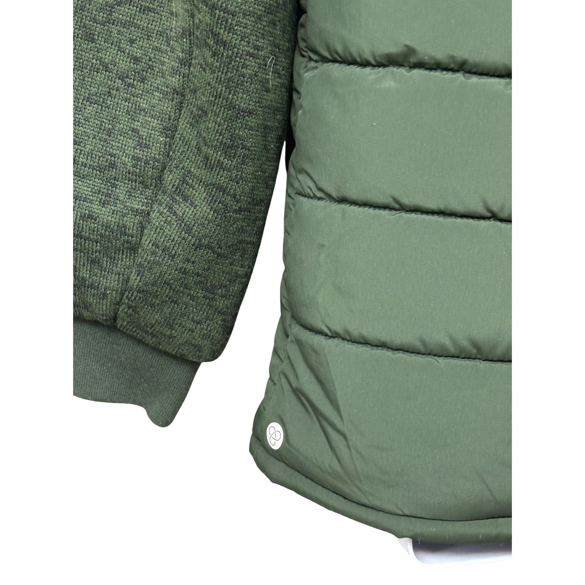 Other Zella Mixed Media Recycled Polyester Jacket, Olive Green, Sz Size S / US 4 / IT 40 - 3 Thumbnail