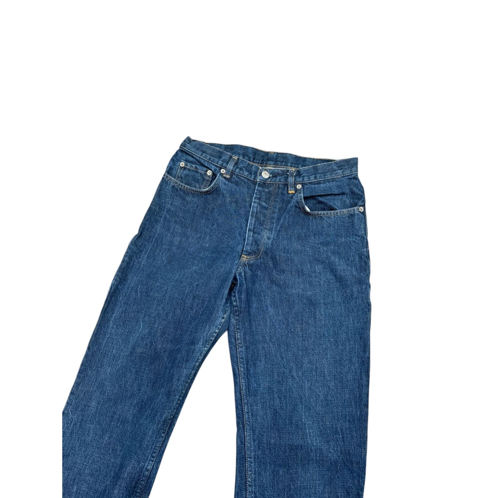 Helmut Lang Vintage Navy Denim Jeans Size US 29 - 3 Thumbnail