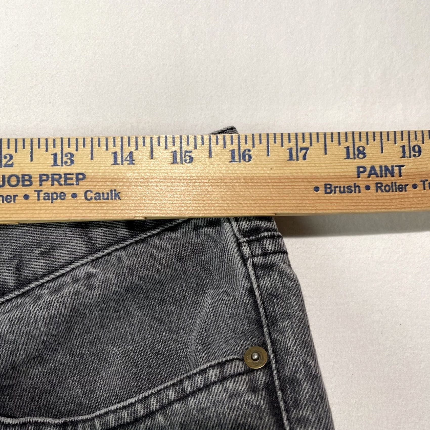 Guess VINTAGE GUESS Jeans Mens 36 Fits 32x33 Denim Black 80s 90s USA 5-Pocket Mens Jeans Size US 36 / EU 52 - 6 Thumbnail