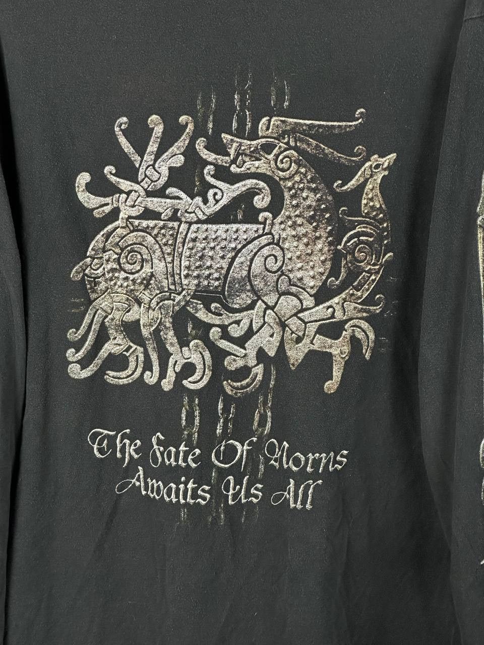 Band Tees Vintage Amon Amarth Rock Band Tour Longsleeve Tee 90s faded Size US L / EU 52-54 / 3 - 10 Thumbnail