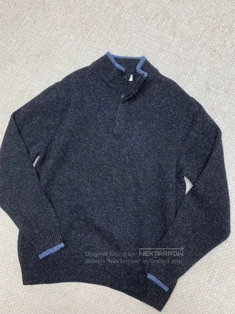 Brunello Cucinelli Brunello Cucinelli Wool Stand-Collar Sweater. Size US M / EU 48-50 / 2 - 2 Thumbnail