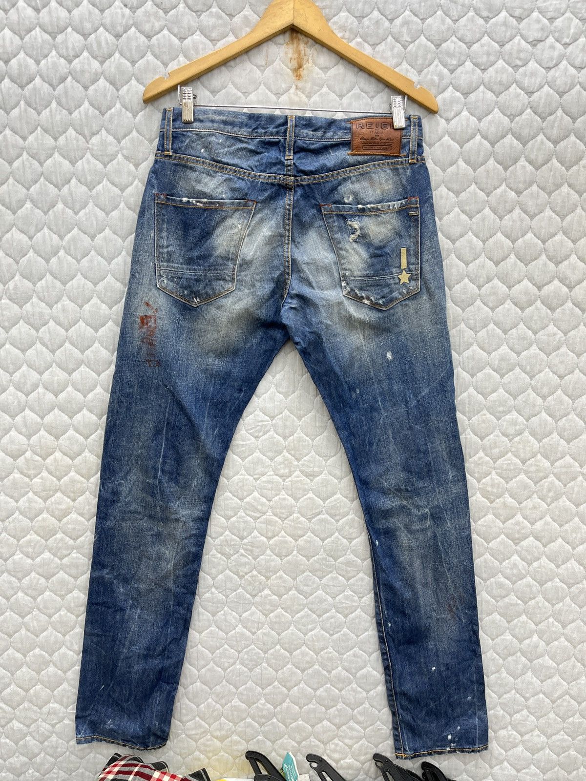 Other 🔥🔥🔥STEALS REIGN ITALIA DISTRESSED DENIM Size US 31 - 3 Thumbnail