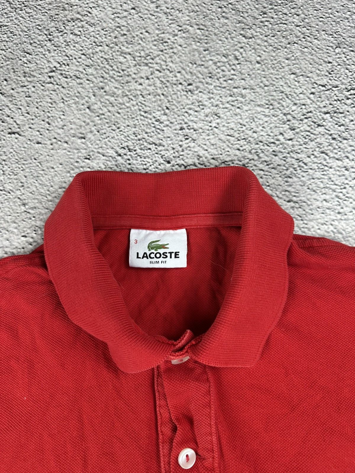 Lacoste Vintage Lacoste Polo Slim Fit Old Money Style Y2K Size US S / EU 44-46 / 1 - 9 Thumbnail