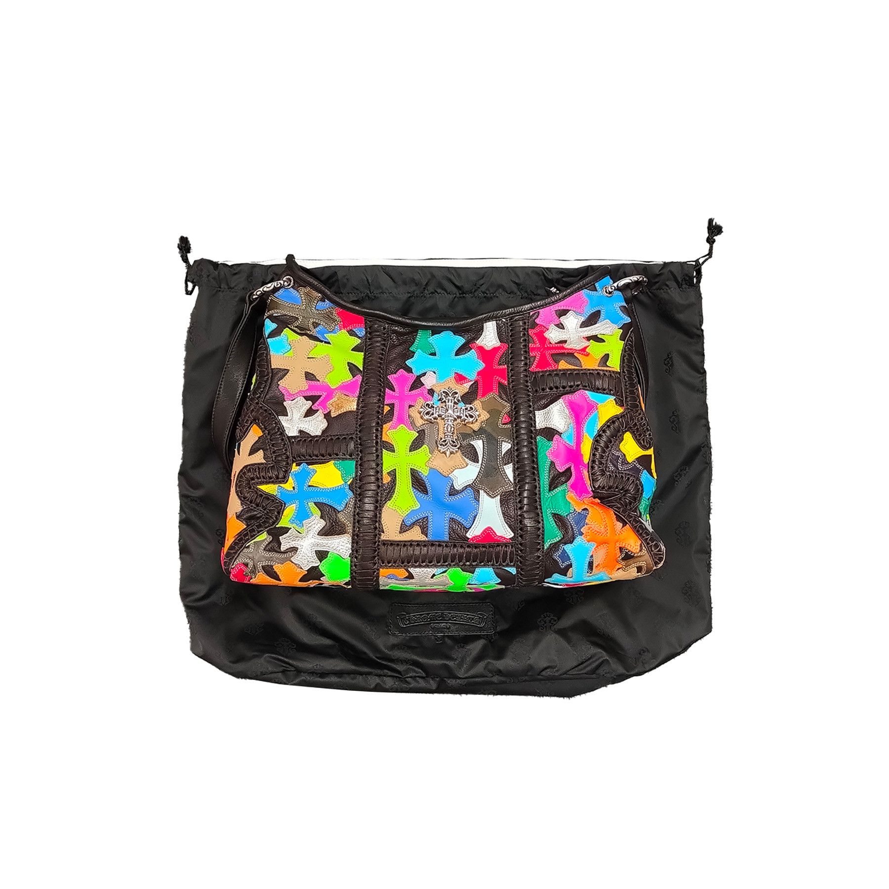 Chrome Hearts Chrome Hearts Silver Filigree Multicolor Patch Lyon Bag Size ONE SIZE - 4 Thumbnail