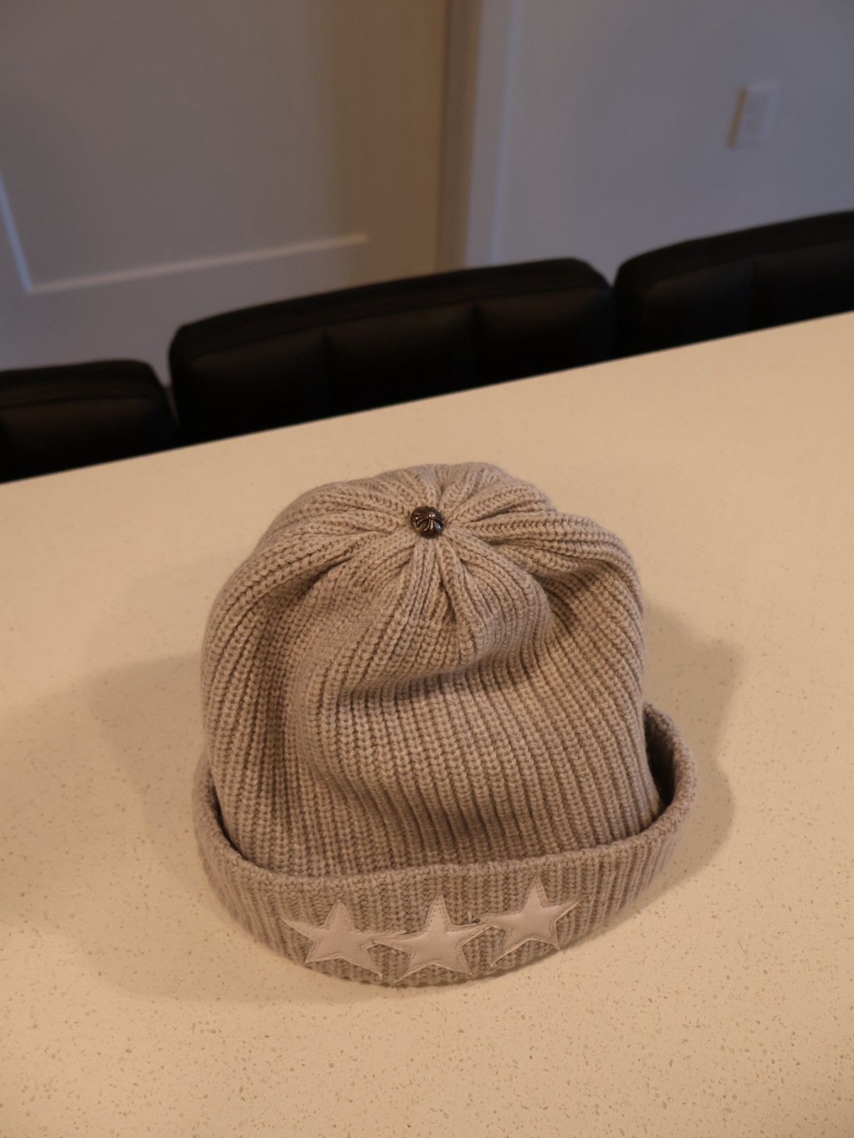 Chrome Hearts Chrome Hearts Sludge Beanie Star Patch Size ONE SIZE - 8 Thumbnail