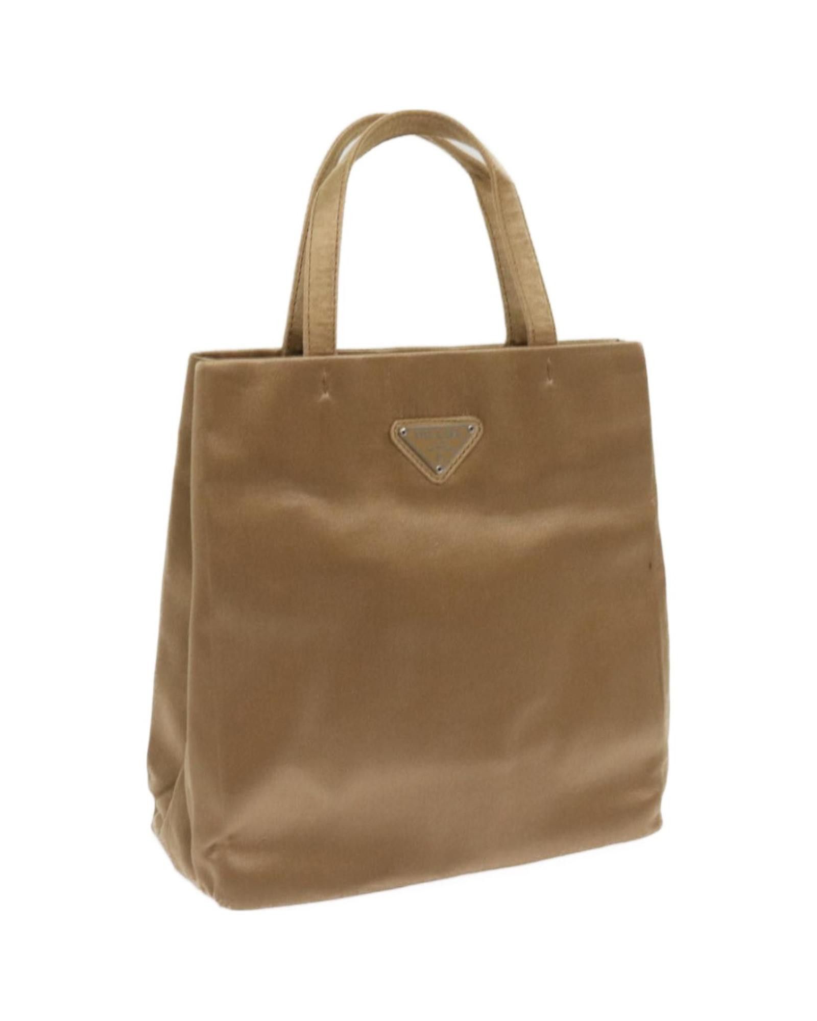 image of Prada Brown Synthetic Bag With Practical Elegance, Women's