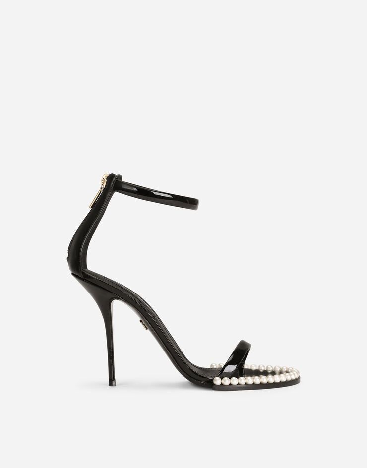 Dolce & Gabbana o1y0925 Spike Heel Sandals in Black Size US 8.5 / IT 38.5 - 1 Thumbnail