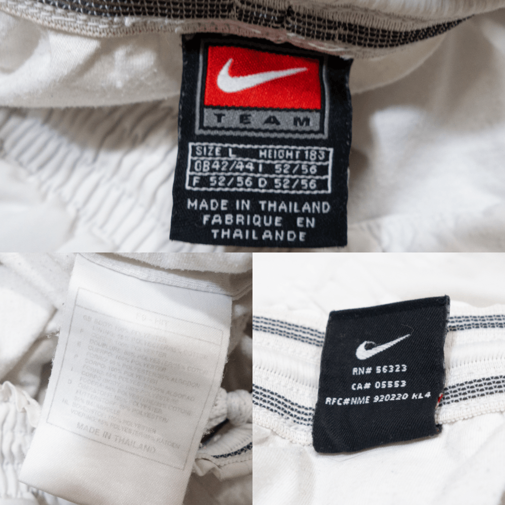 Nike 90S Team Swoosh Logo Sport Shorts Size US 34 / EU 50 - 7 Thumbnail